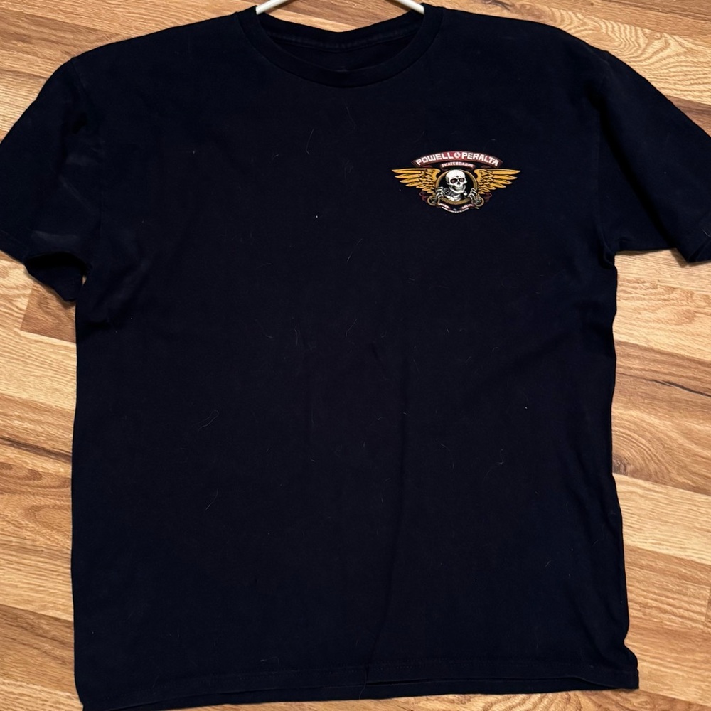 Flying Bones Powell Peralta Black Short Sleeve Tee